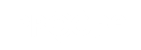 Logo progra białe